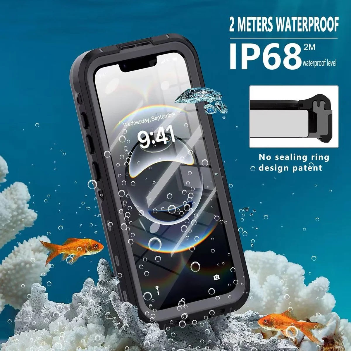 USP Waterproof Case for iPhone SE 3rd Gen, iPhone 8 & iPhone 7