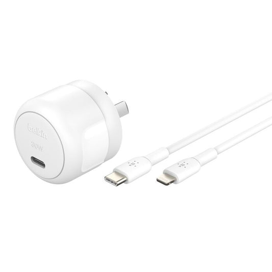 Belkin BoostCharge Compact 30W USB-C Wall Charger