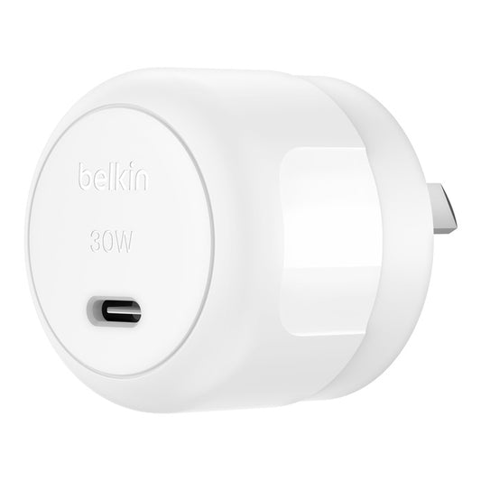 Belkin BoostCharge Compact 30W USB-C Wall Charger