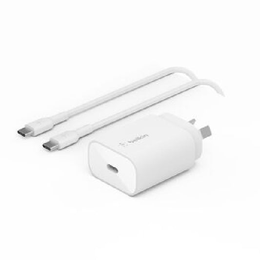 Belkin BoostCharge 25W USB-C Wall Charger + Cable