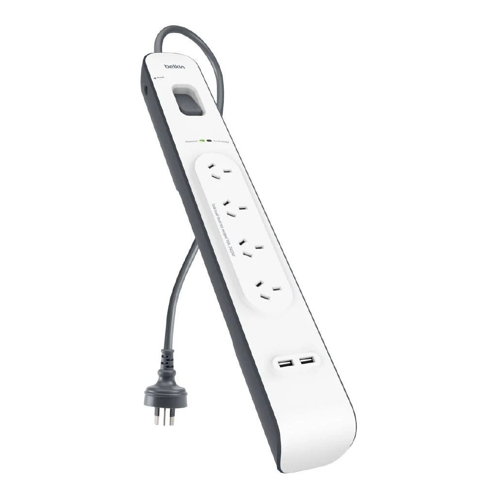 Belkin BSV401au2M 4-Outlet Surge Protection Strip