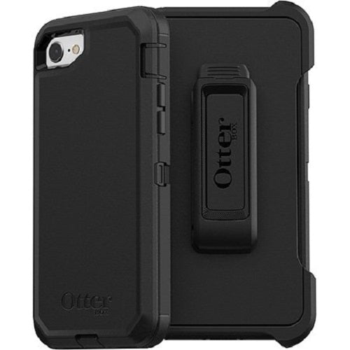 OtterBox Defender iPhone SE 3rd/2nd Gen & iPhone 8/7 Case Black