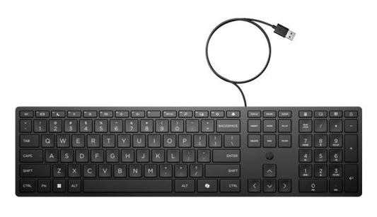 HP 320K Wired Full-Size Keyboard