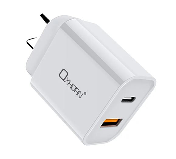 Oxhorn NB-PD20 20W Dual Port USB Charger
