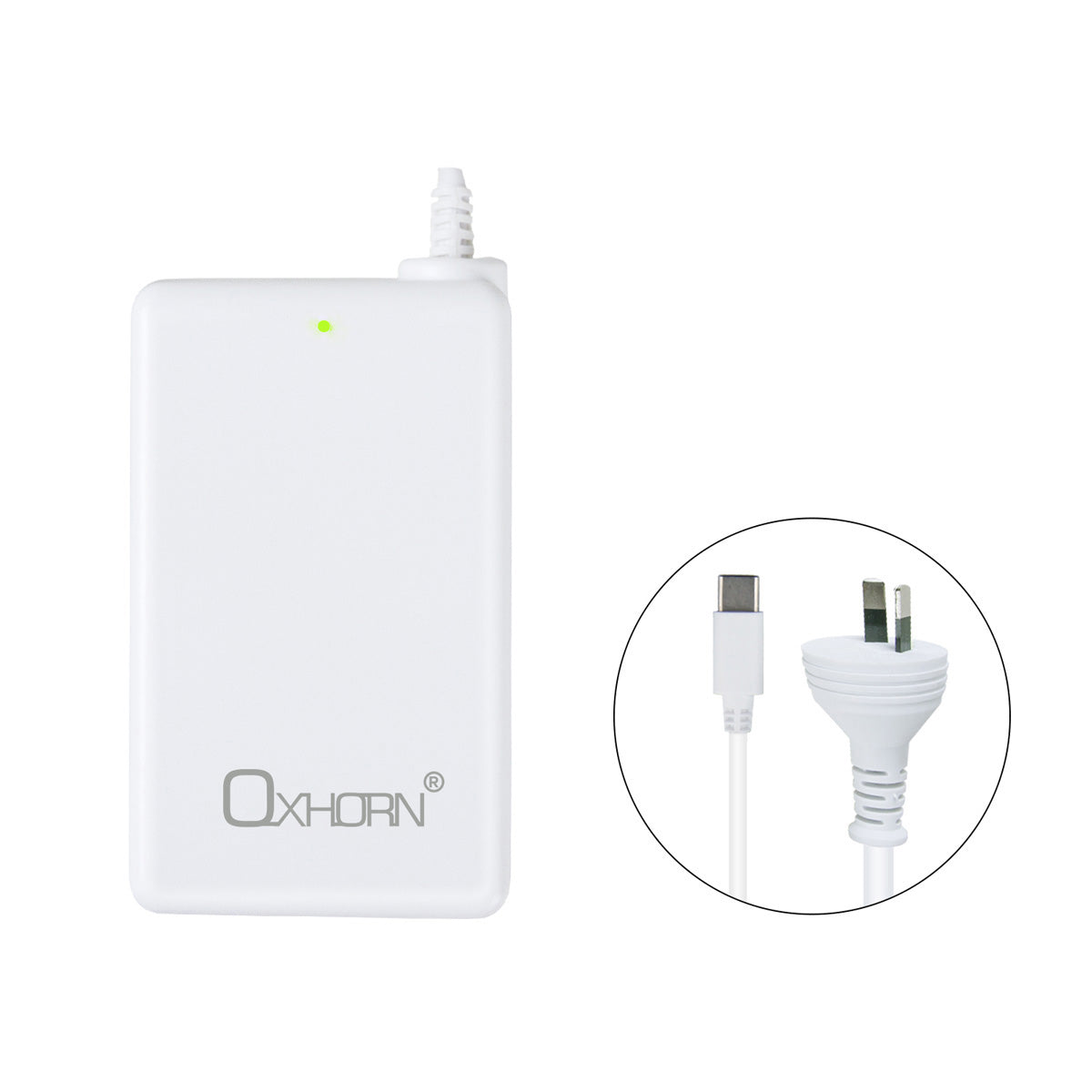 Oxhorn 65W USB-C Power Adapter with Power Delivery