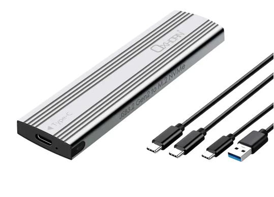 Oxhorn UM-311S USB-C M.2 NVMe Enclosure 10Gbps