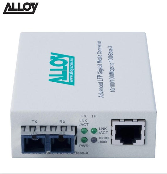 Alloy GCR2000SC.10 Gigabit Ethernet Media Converter