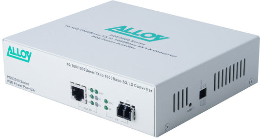 Alloy POE2000LC.10 PoE Gigabit Ethernet Media Converter