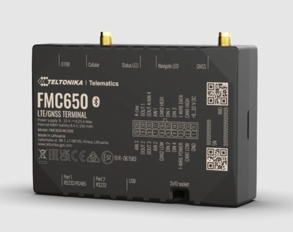 Teltonika FMC650 4G LTE GPS Tracker