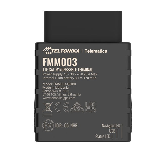 Teltonika FMM003 LTE CAT M1 GPS Tracker with OBD-II
