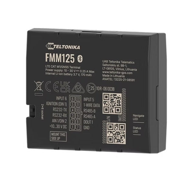 Teltonika FMM125 4G LTE Cat M1 GPS Tracker