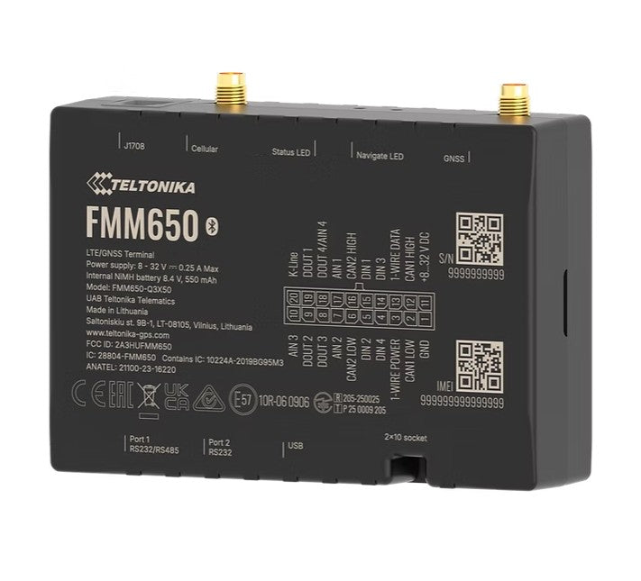 Teltonika FMM650 4G LTE Cat M1 GPS Tracker