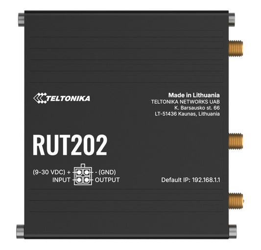 Teltonika RUT202 Industrial Dual SIM LTE Router