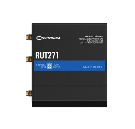 Teltonika RUT271 5G RedCap Router with LTE Failover