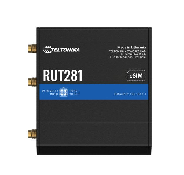 Teltonika RUT281 Compact Industrial LTE Router