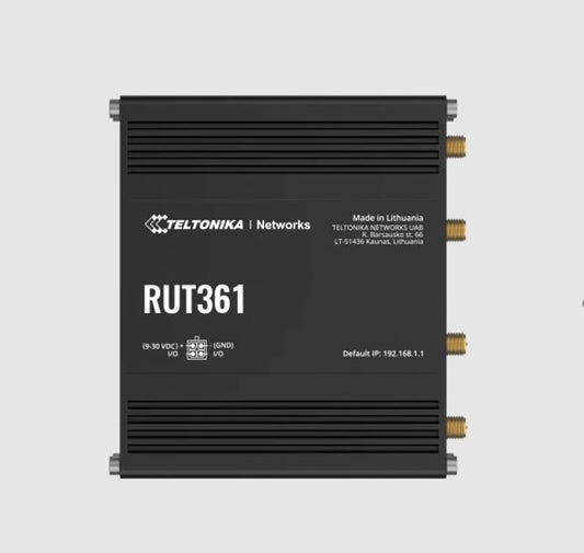 Teltonika RUT361 Industrial 4G LTE Cellular Router