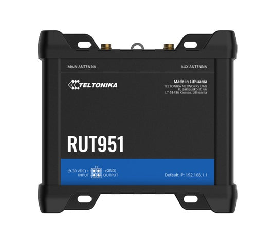 Teltonika RUT951 Industrial Cellular Router 4G LTE