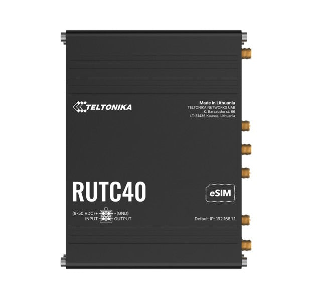 Teltonika RUTC40 4G Edge Router with Wi-Fi 6