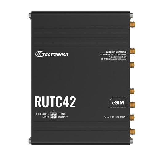 Teltonika RUTC42 Dual Modem Edge Router with WiFi 6
