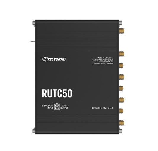 Teltonika RUTC50 5G Industrial Router with Wi-Fi 6