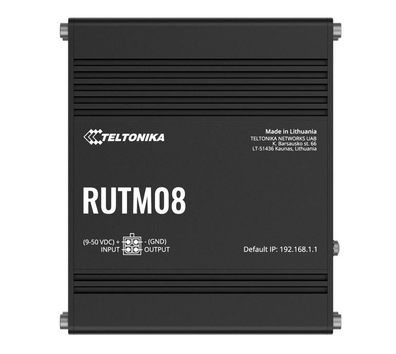 Teltonika RUTM08 Industrial Wired Router