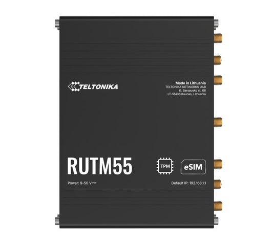 Teltonika RUTM55 Dual 5G Router with Dual SIM & eSIM
