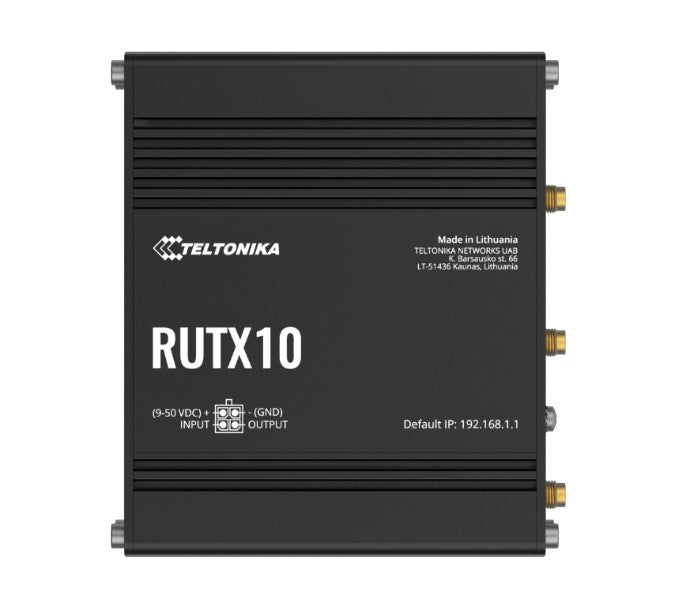 Teltonika RUTX10 Industrial Ethernet Router with WiFi 5