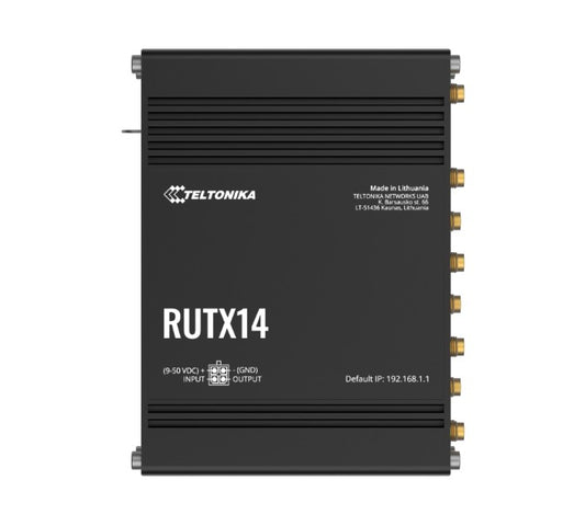 Teltonika RUTX14 Industrial 4G LTE Cellular Router