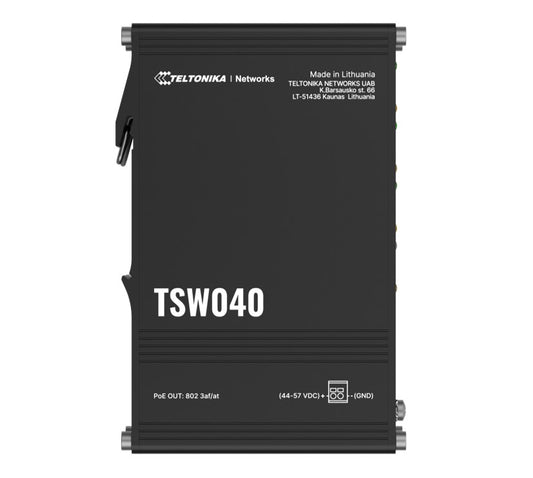Teltonika TSW040 8-Port Industrial PoE+ Switch