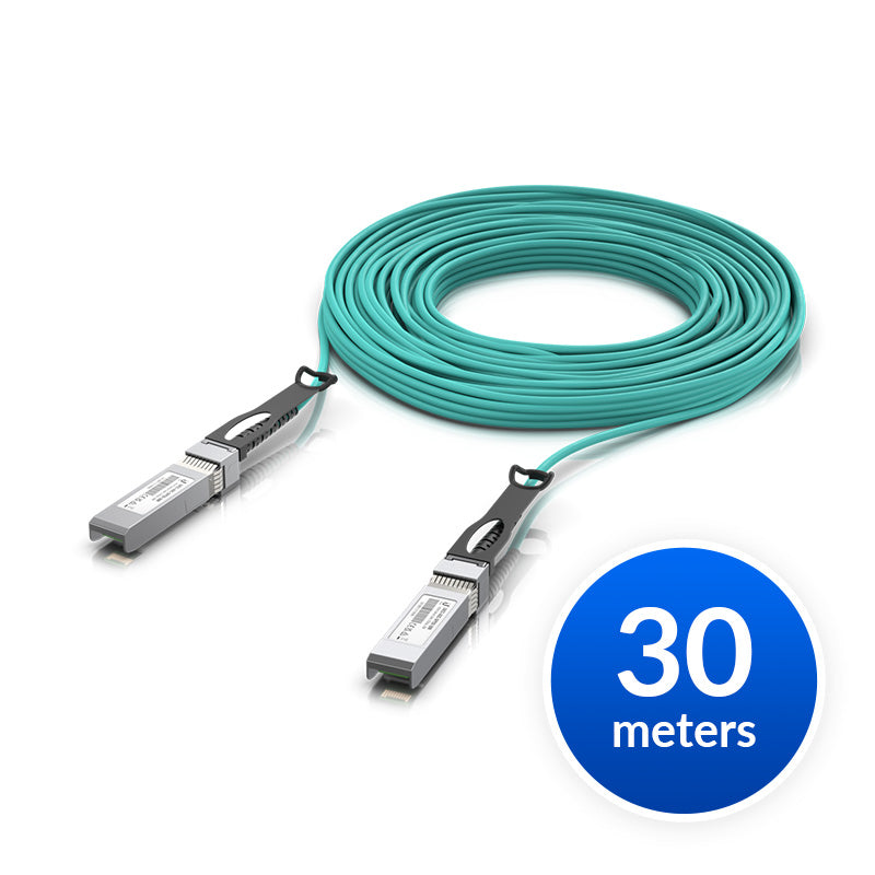 Ubiquiti 25 Gbps Long-Range Active Optical Cable SFP28