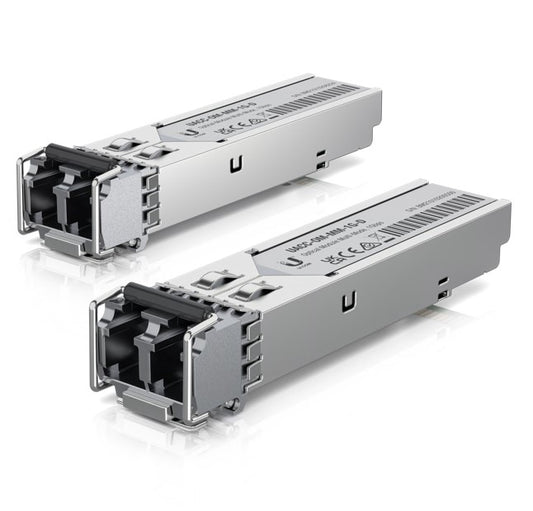Ubiquiti UFiber SFP Multi-Mode Fiber Module 2-Pack