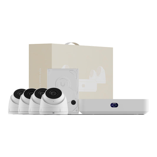 Ubiquiti UniFi Protect NVR Instant Kit with 4x G5 Turret Cameras