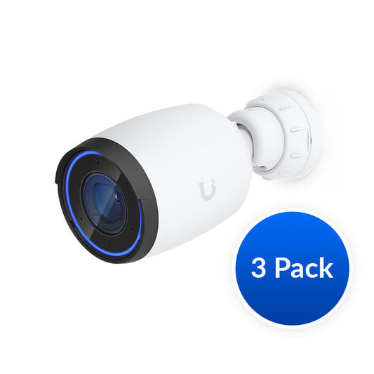 Ubiquiti UVC-AI-PRO-W 4K PoE Camera 3 Pack