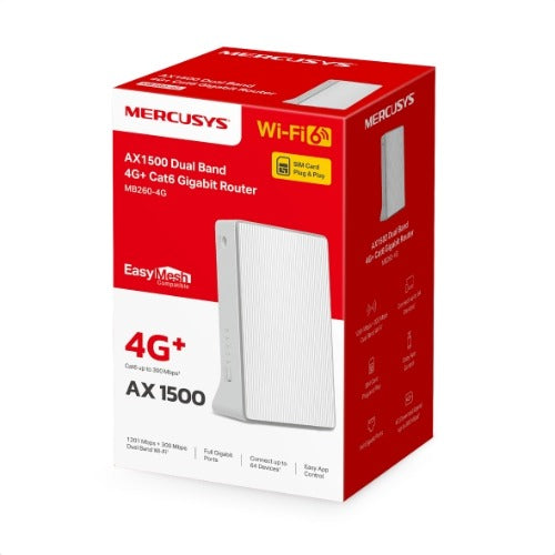 Mercusys MB235-4G 4G+ AC1200 Wireless Dual Band Router