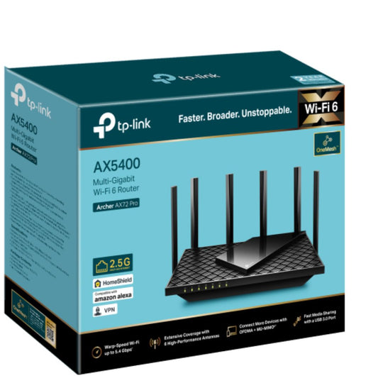 TP-Link Archer AX72 Pro AX5400 WiFi 6 Router