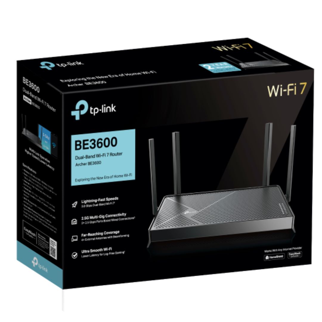 TP-Link Archer BE3600 Wi-Fi 7 Router