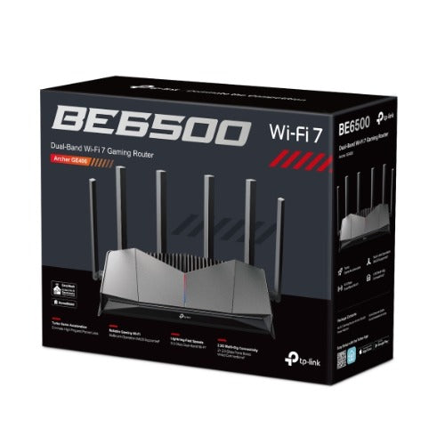 TP-Link Archer GE400 BE6500 Wi-Fi 7 Gaming Router