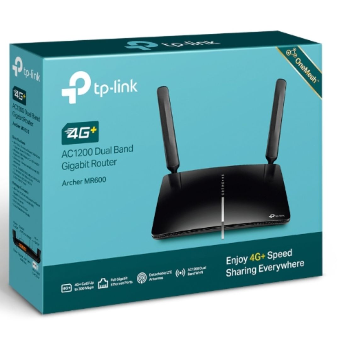 TP-Link Archer MR600 4G+ Cat6 AC1200 Wireless Router