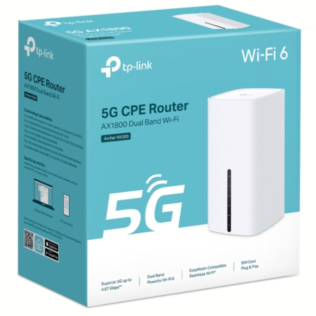 TP-Link Archer NX200 5G AX1800 Wireless Dual-Band Router