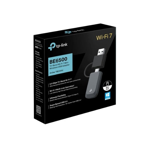 TP-Link Archer TBE400U BE6500 Wi-Fi 7 USB Adapter