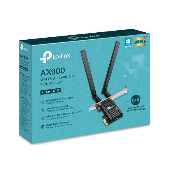 TP-Link Archer TX10E AX900 Wi-Fi 6 PCIe Adapter