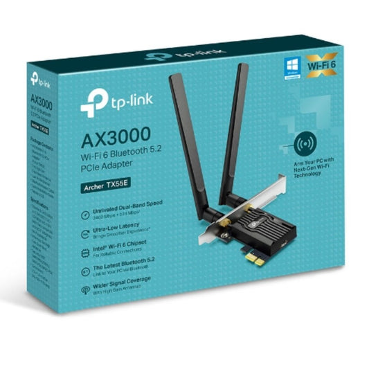 TP-Link Archer TX55E AX3000 Wi-Fi 6 PCIe Adapter