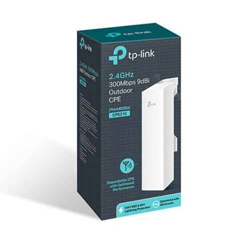 TP-Link CPE210 2.4GHz 300Mbps Outdoor Wireless Access Point