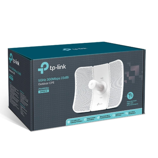 TP-Link CPE610 5GHz 300Mbps Outdoor Wireless CPE