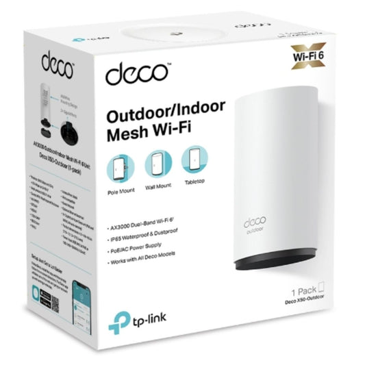 TP-Link Deco X50-Outdoor AX3000 Mesh WiFi 6 Unit