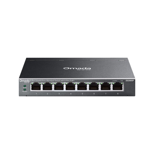 TP-Link ES208GP 8-Port Gigabit Managed PoE+ Switch