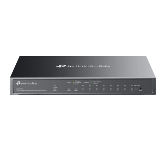 TP-Link ES210GMP Omada 10-Port Gigabit Managed Switch with PoE+