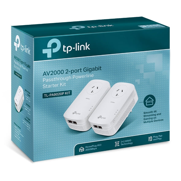 TP-Link TL-PA9020P AV2000 Powerline Starter Kit