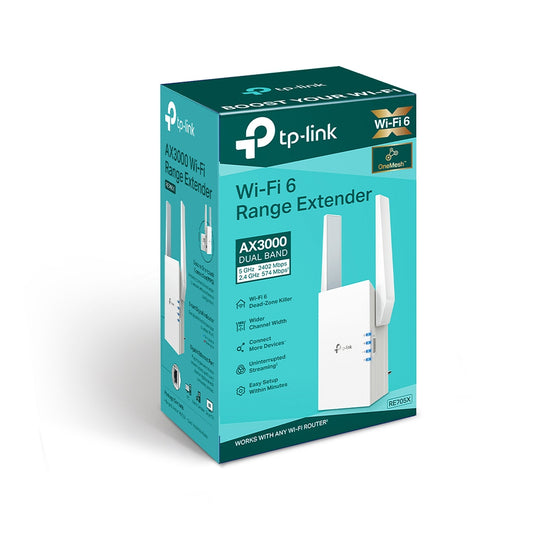 TP-Link RE705X AX3000 WiFi 6 Range Extender
