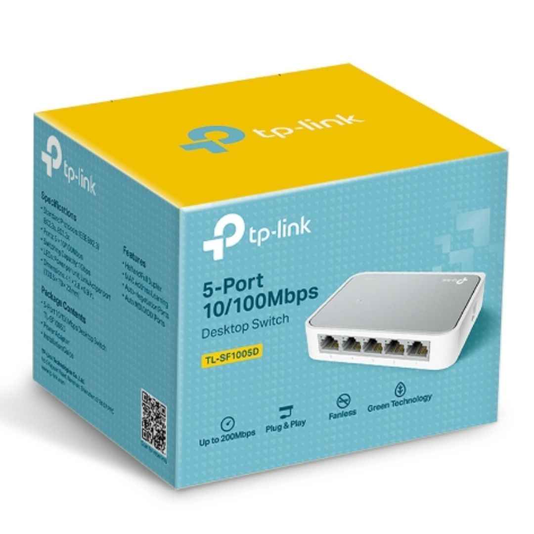 TP-Link TL-SF1005D 5-Port 10/100M Desktop Switch